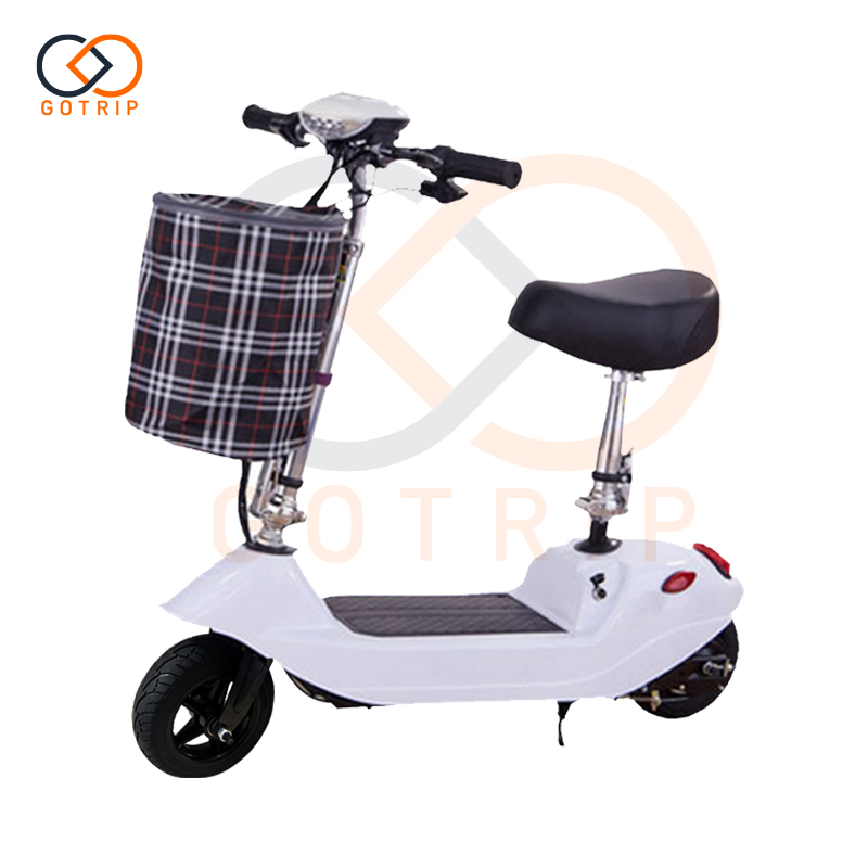 สกูตเตอร์ไฟฟ้า สกู๊ตเตอร์ Electric Scooter สกูตเตอร์อัจฉริยะ พับเก็บได้ รับน้ำหนักได้ถึง 80กก มอเตอร์120W ระยะทาง:10KM