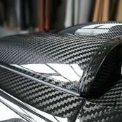 7D Glossy Carbon Fiber Vinyl Wrap for Cars