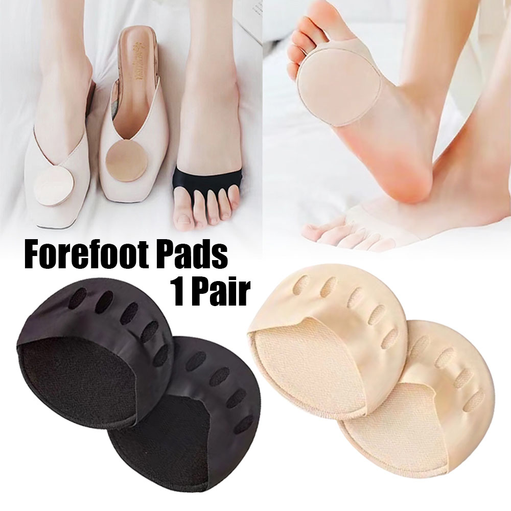 TYEUU Breathable สาว Insole Honeycomb Anti-Slip ซับในผ้านวด Toe Pad ดูแลเท้าแผ่นรองเท้าส่วนหน้าส้นสูงเท้า Peds