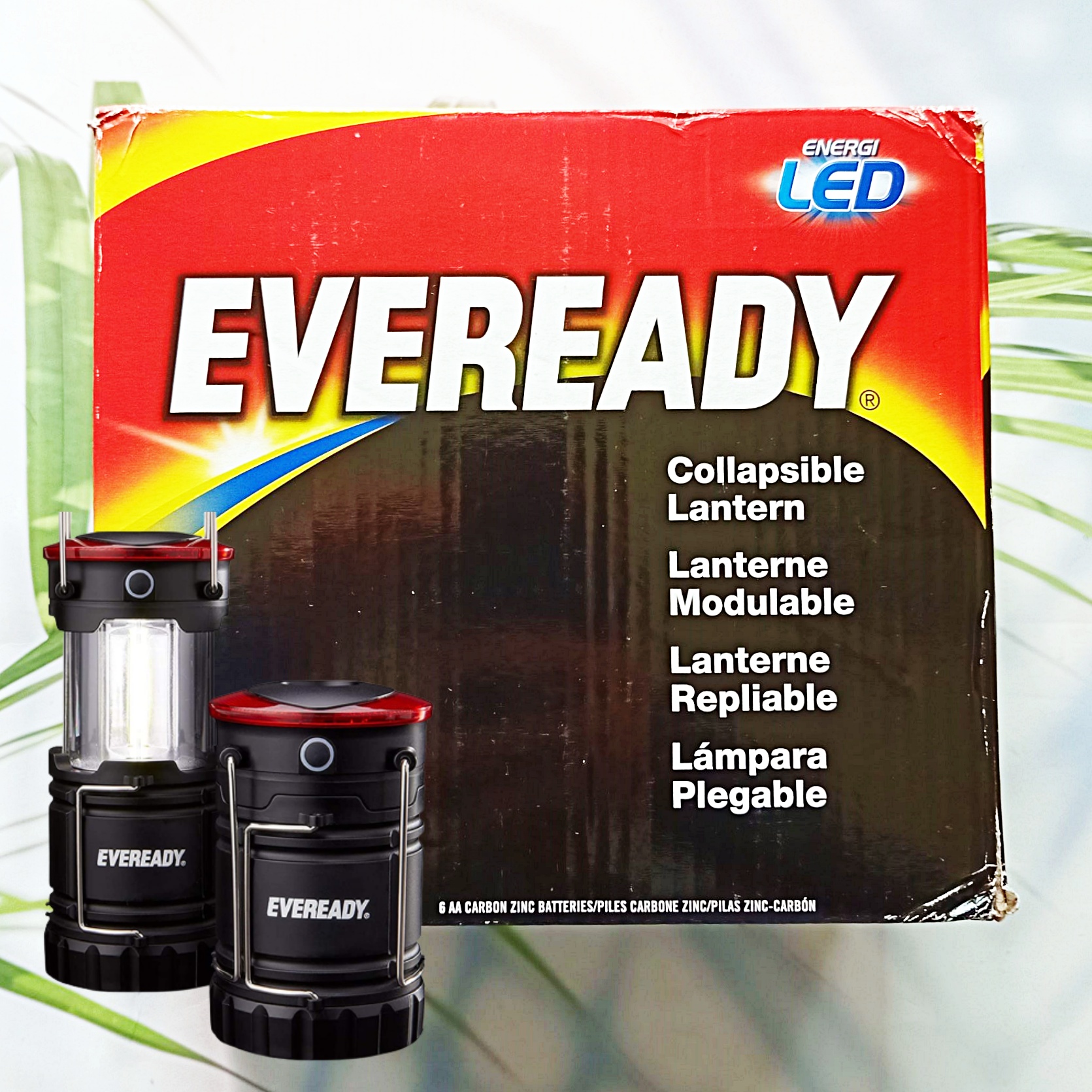 โคมไฟอเนกประสงค์ Energi LED Camping Lantern 2 Light 6 AA Batteries (Eveready®) ความสว่าง 280 ลูเมน ราคา 2,659 บาท*ส่งฟรี