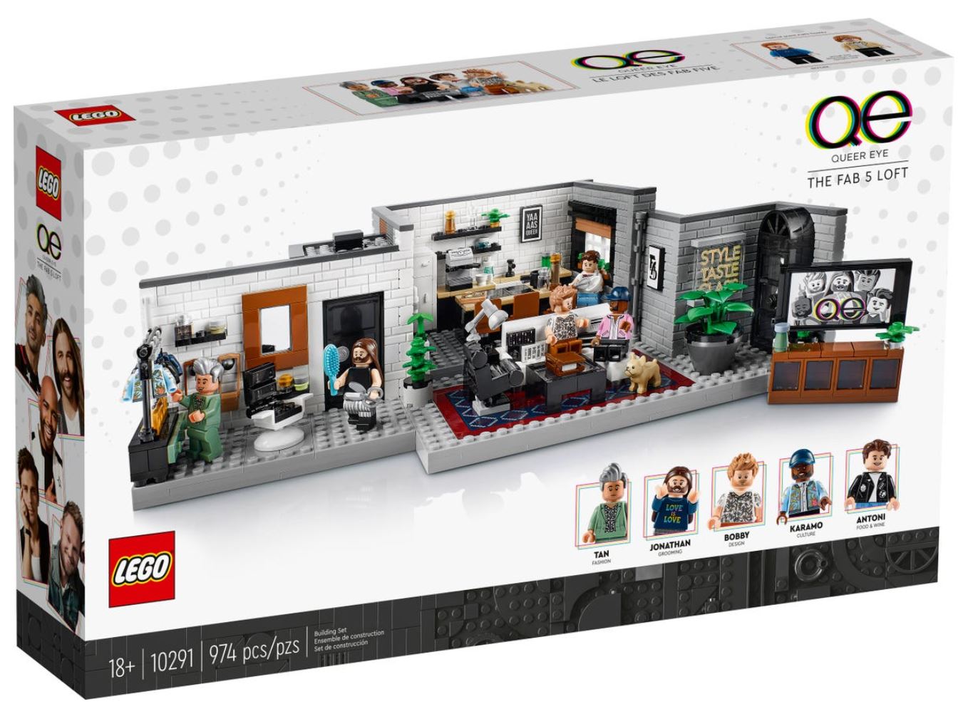 ของเล่นตัวต่อเสริมทักษะ LEGO Creator Expert Eye – Fab 5 Loft 10291 ราคา 4,690 บาท*ส่งฟรี
