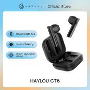 HAYLOU GT6 Bluetooth 5.2 Earphones: Wireless Stereo Headphones