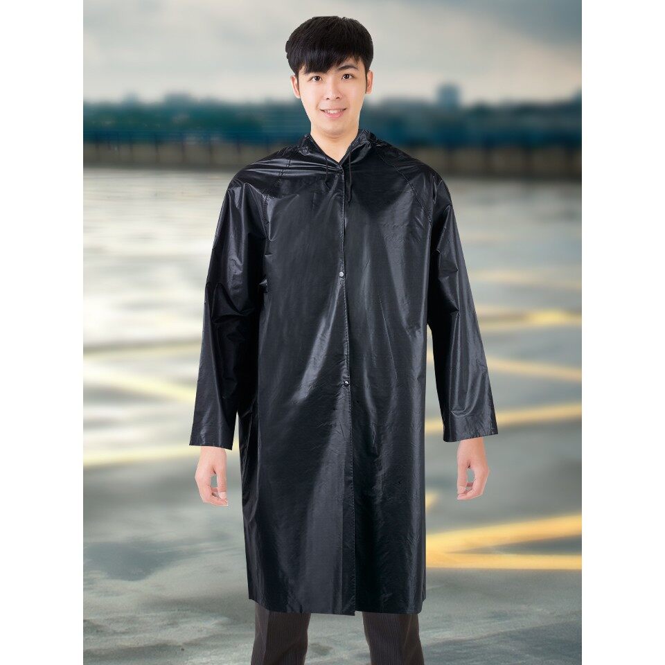 STX เสื้อกันฝน ชุดกันฝน เสื้อกันฝนผู้ใหญ่ EVA คุณภาพดี เสื้อกันฝนแฟชั่นสไตร์เกาหลี เสื้อกันฝนมีฮู้ด Rain Coat