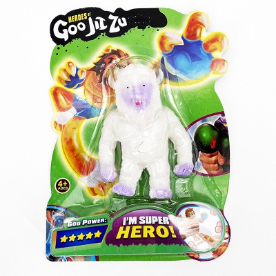 Goo Jit Zu hero super ยืดหยุ่นตุ๊กตาสัตว์ยางคนหยิกเพลงของเล่นคลายการบีบอัด