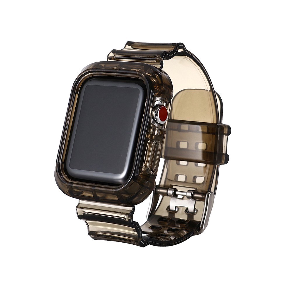 โปรโมชั่น ‼️พร้อมส่งจากไทย‼️สายใสwatch กันกระแทกขนาด 38 42 40 44 serie1/2/3/4/5/6 se ลดกระหน่ำ สายนาฬิกา สายนาฬิกาหนัง สายนาฬิกา smart watch สายนาฬิกา g shock สายนาฬิกา casio แท้