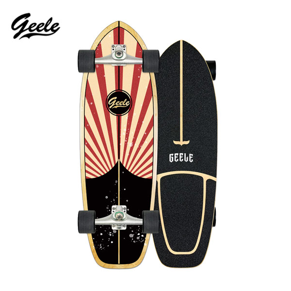 [พร้อมส่ง] Geele CX4 Surfskate - เซิร์ฟสเก็ตจีลี (CX4) แถมฟรีกระเป๋าเก็บบอร์ด (ลายชุด 2)