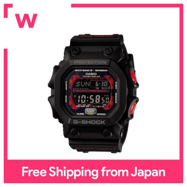 Casio G Shock Solar radio GXW-56BB-1JF Black | Lazada Singapore