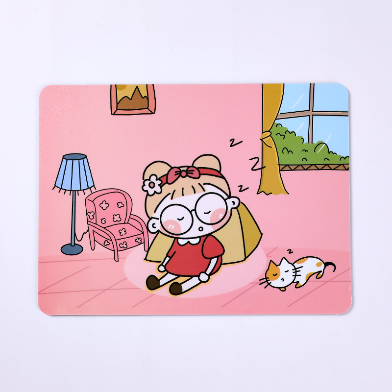 แผ่นรองเมาส์ ins~mouse pad แผ่นยางลายการ์ตูน ลายการ์ตูนน่ารักสไตล์ญี่ปุ่น