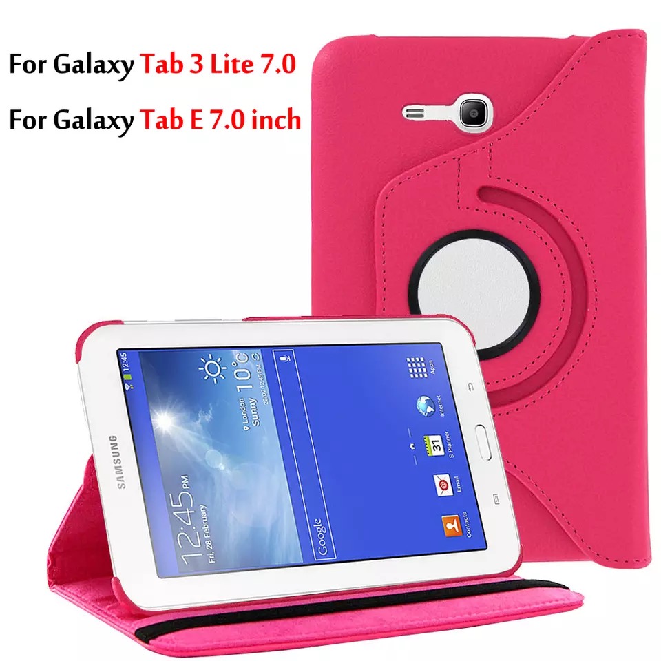 เคส ซัมซุง กาแล็คซี่แท็บ Samsung Galaxy Tab 3 Lite 7 นิ้ว / Tab3 V / T110 / T111 / T116 / Tab Lite หมุน360องศา