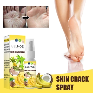 ภาพหน้าปกสินค้าEELHOE จัดส่งฟรีเท้าตาย Remover ผิวธรรมชาติน้ำมันกล้วย Repair Skin Care ผลิตภัณฑ์ Anti-Drying Crack สเปรย์ ที่เกี่ยวข้อง