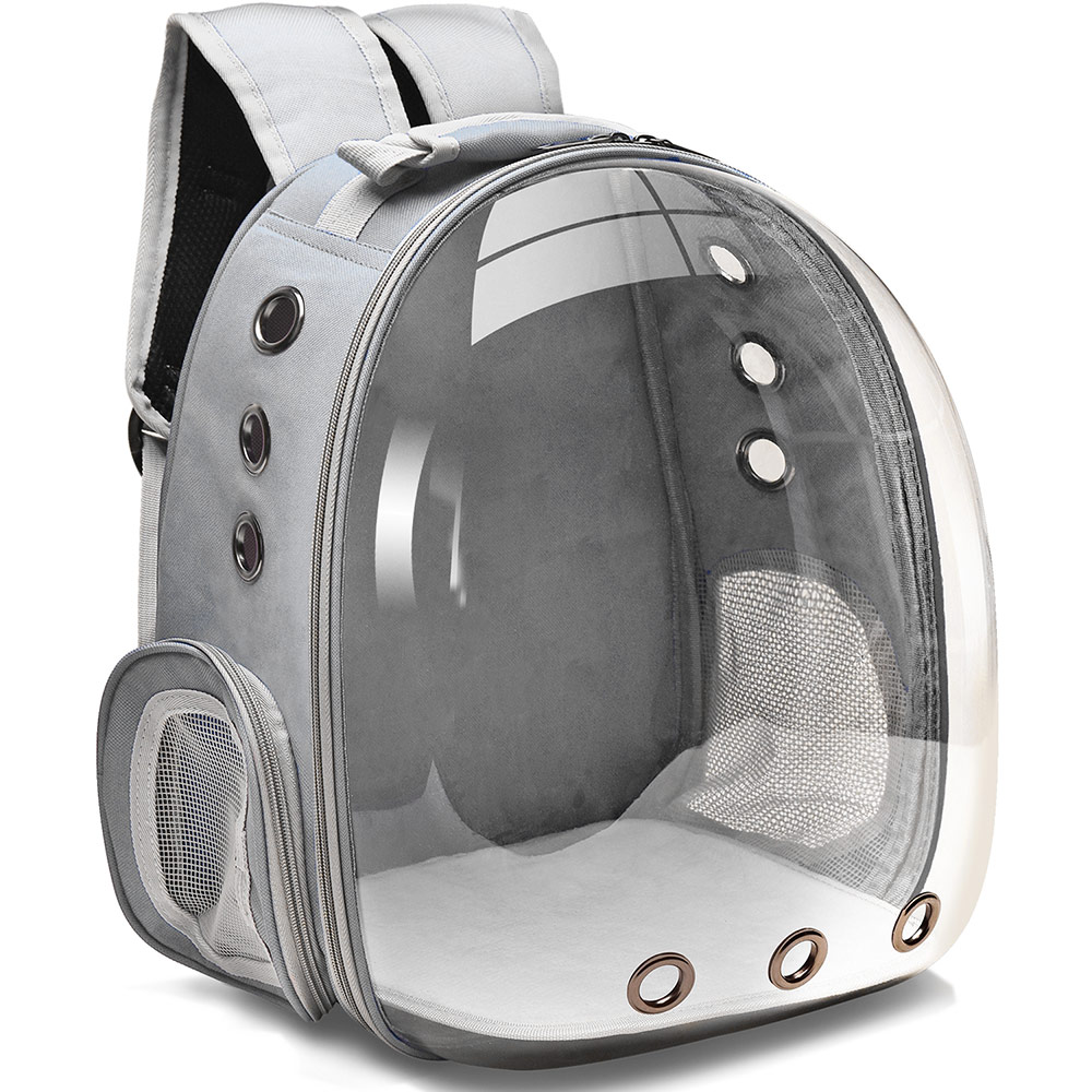 Pet Space Bag กระเป๋าใส่สัตว์​เลี้ยงทรงอวกาศ กระเป๋าใส่แมวและหมาแบบสะพายหลัง มี7สี #P10