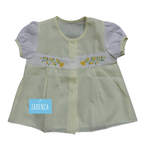 Jabenza (1 ชิ้น) 0-3เดือน เดรส กระโปรง เด็กแรกเกิด เสื้อผ้าเด็กอ่อน ชุดเด็กอ่อน Newborn Dress 0-3 months old (1pc)