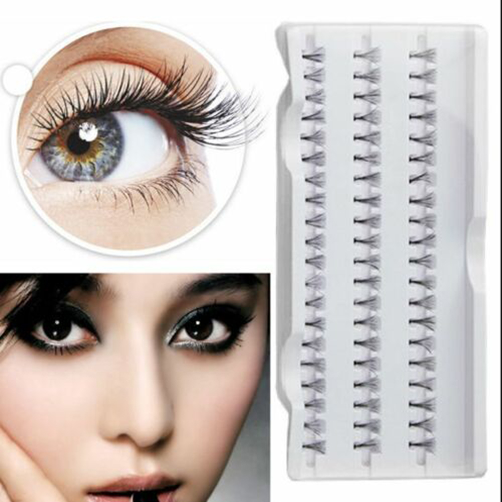 SOUMNS SPORTS Beauty Handmade Eye Makeup Tools Ultra-thick Individual Eyelashes False Eyelashes Eye Lash Extension Flare Cluster Lashes
