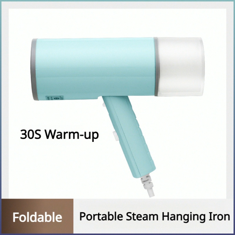 Ironing equipment, small size, ironing machine, drilling, high temperature, dry steam, travel, convenient, business, easy to carry - ยี่ห้อ OEM ราคา 1,986 บาท*ส่งฟรี