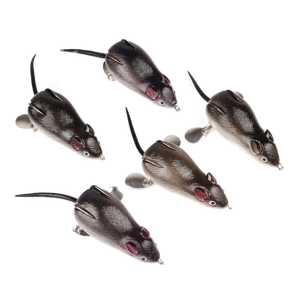 PROBEROS 1PCS 7cm 17.43g Topwater Mouse Lure Wobbler Fishing Lures
