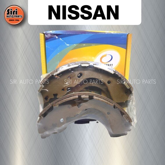 Compact Brake (ประกัน 1 เดือน) ก้ามเบรคหลัง Nissan NAVARA 2.5 DTTi 4x2, 4x4 ปี 2007-2013 นิสสัน นาวาร่า COMPACT (TCN1280) ผ้าเบรค ราคา 1,001 บาท*ส่งฟรี