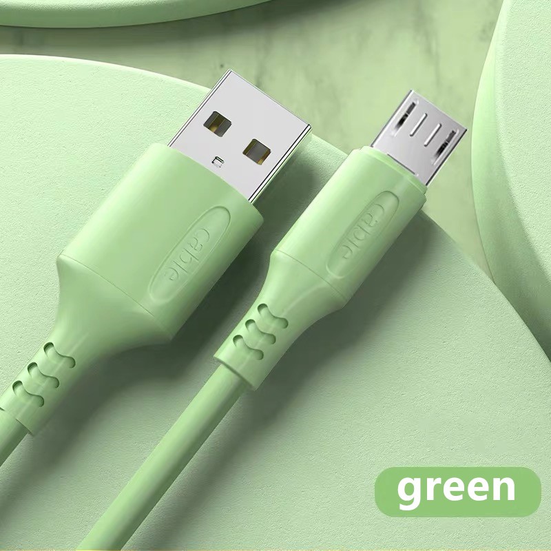 ❇⊙✈  สายเคเบิลข้อมูลเหลว Android Liquid data cable Micro USB charging cable  0.25M-1.2M ชาร์จเร็ว สายชาร์จ