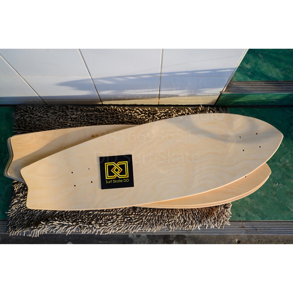 สินค้าพร้อมจัดส่งในไทย️ แผ่นเปล่า 83*26CM surf skate Deck สเก็ตบอร์ดขนาด 32.5x10 นิ้ว ไม้เมเปิ้ลคุณภาพ 7 ชั้น