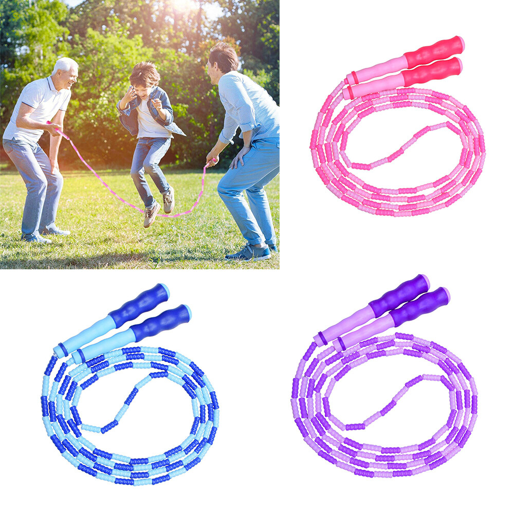 SEHLW953 Beaded Weight Loss Fitness Equipment Indoor Sport Jump Ropes Keeping Fit Skipping Rope Workout
