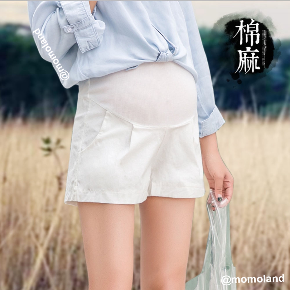กางเกงขาสั้น กางเกงคนท้อง ผ้าฝ้ายอย่างดี ใส่แล้วไม่ร้อน เหมาะกับแม่ๆๆ ใส่ตั้งแต่ตั้งครรภ์ คลอด หลังคลอด