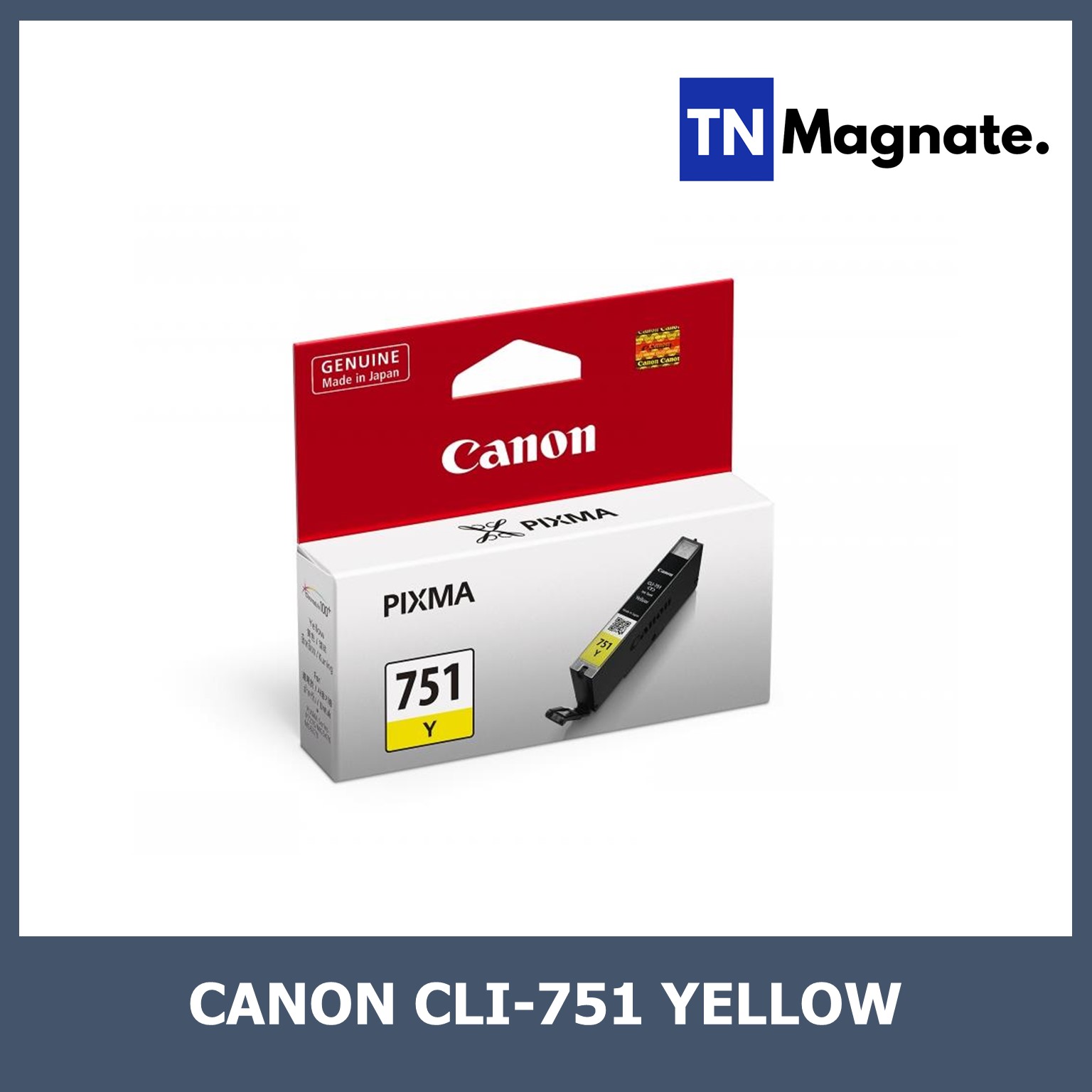 [หมึกพิมพ์] Canon PGI 750 BK / CLI 751 BK/C/M/Y/GY หมึกแท้  - 1 กล่อง (เลือกสี)
