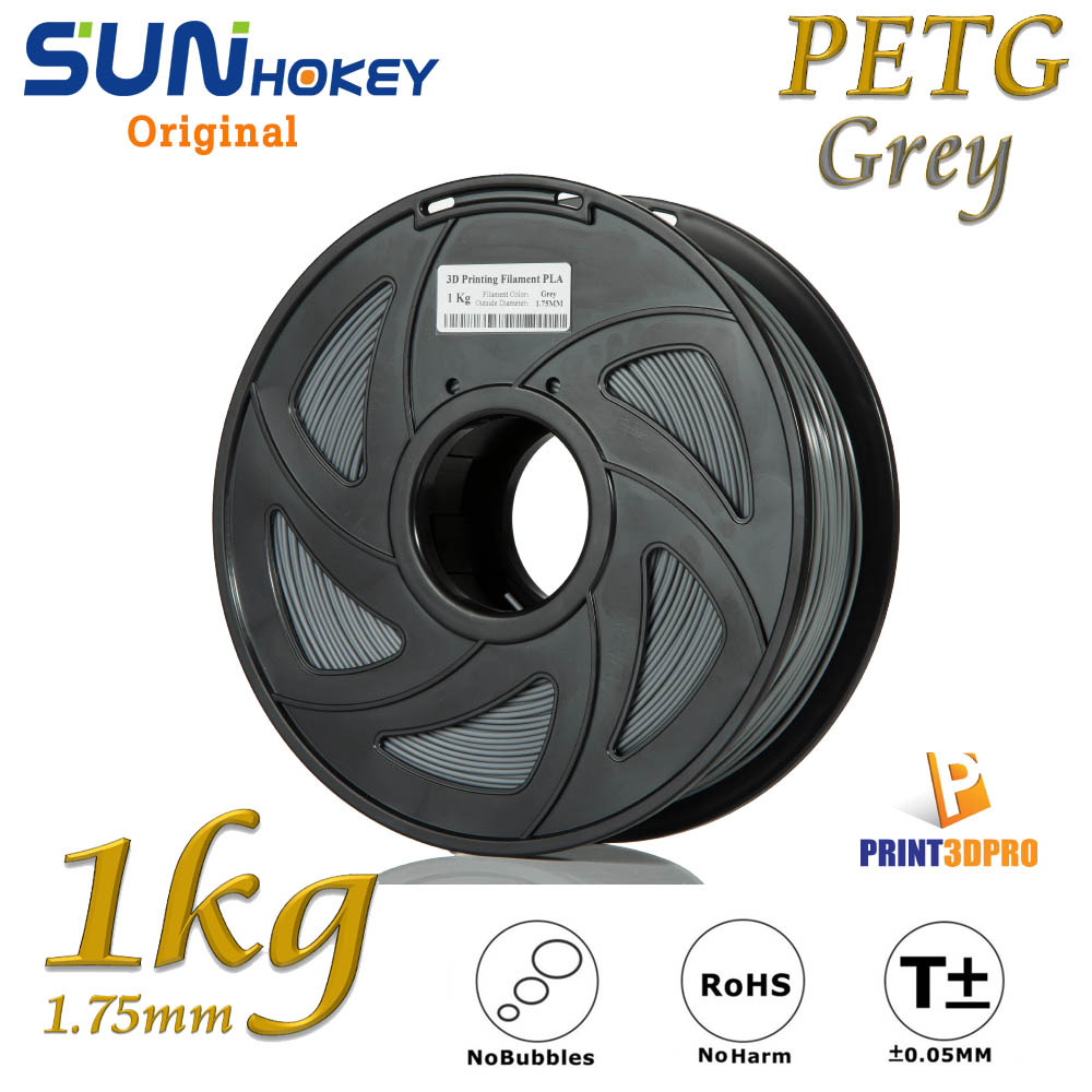 Sunhokey Filament PETG 1kg 1.75mm High Purity , High Precision , High Quality , High Toughness