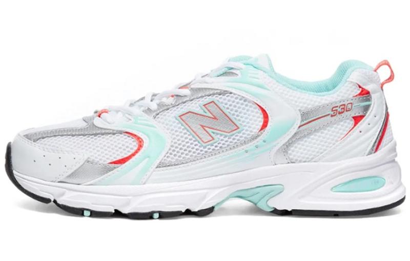 New Balanceรองเท้าผู้หญิงNB530นิวบาลานซ์เงินพ่อรองเท้าฤดูร้อนรองเท้าวิ่งสบายๆชาย MR530SG