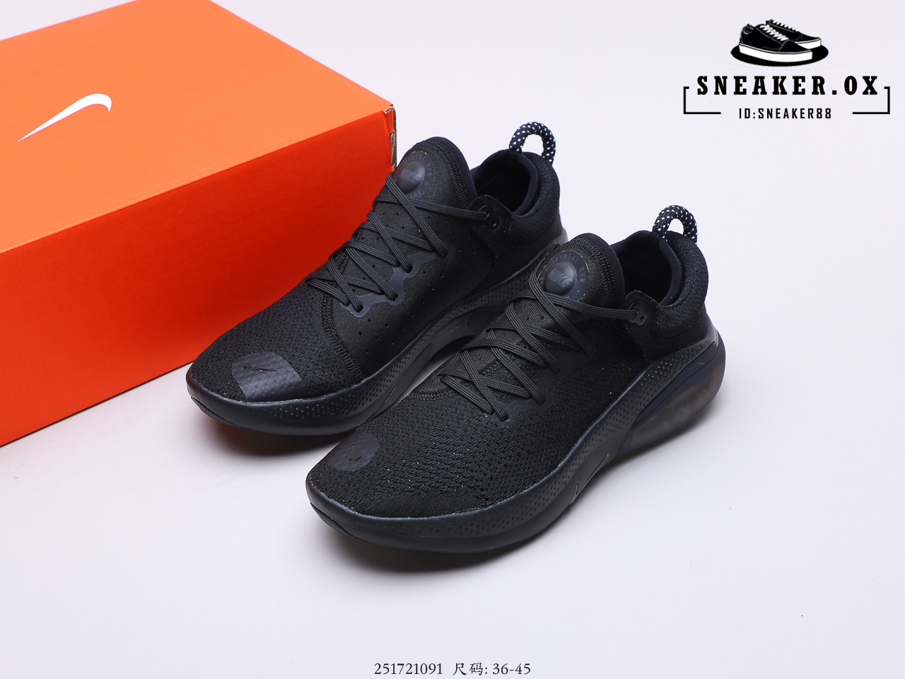 【Sneaker.OX】รองเท้าวิ่งNike Joyride Run FK WHITE BLACK รองเท้ากีฬา รองเท้าออกกำลังกาย รองเท้าชาย-หญิง สินค้าพร้อมกล่อง