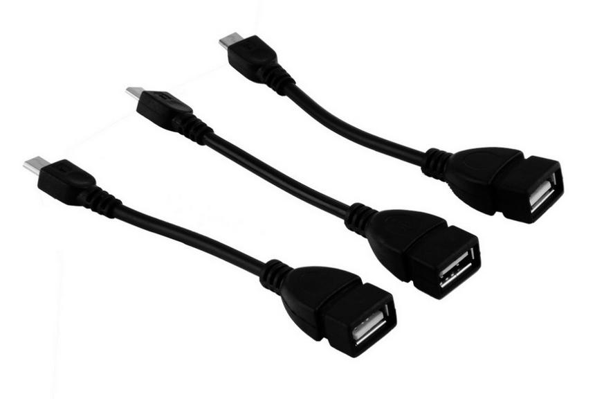 ข้อมูลเพิ่มเติมของ สาย OTG Micro USB 2.0 แท้ เปลี่ยนโทรศัพท์ ให้เป็นดั่งคอมพิวเตอร์ ใช้กับ Android ยาว 14 cm (Black)