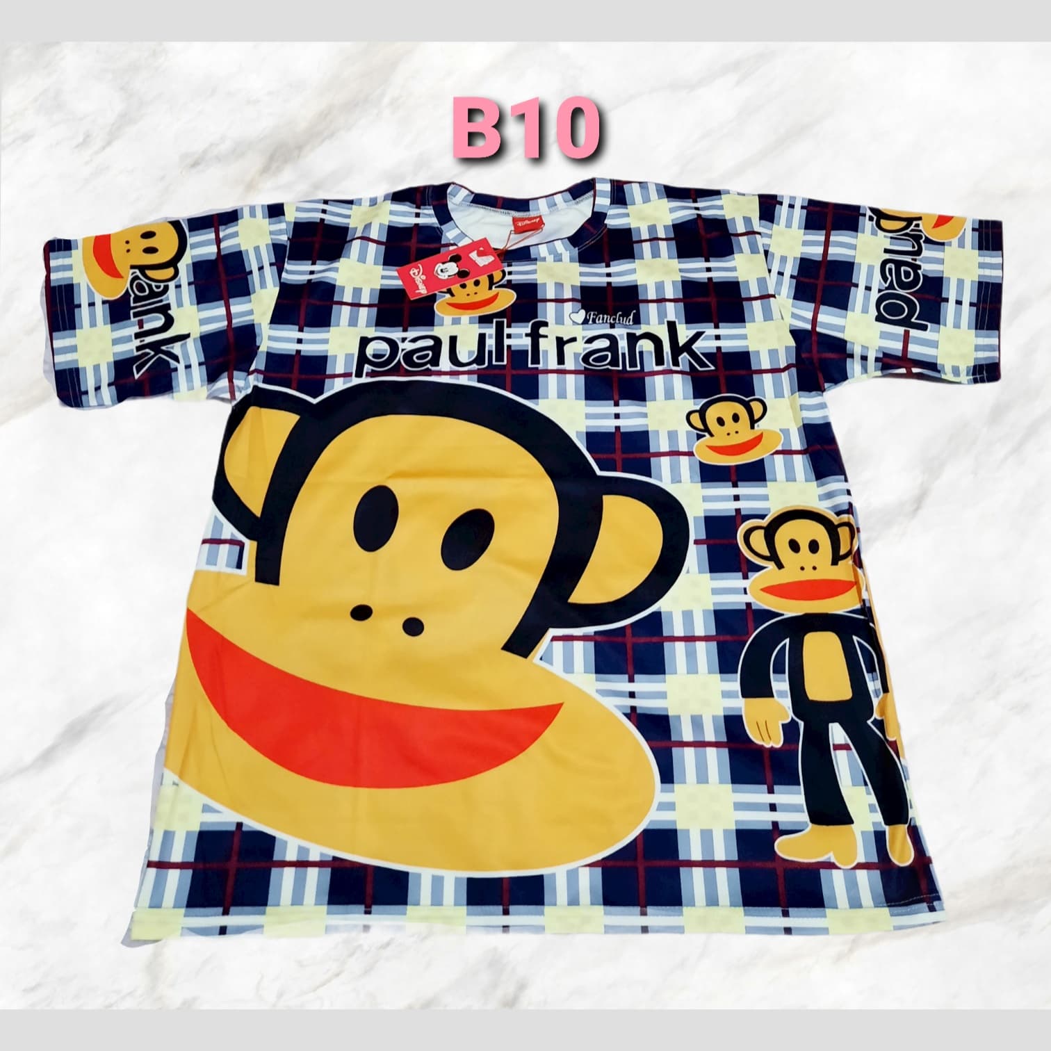 ?เสื้อยืดลายการ์ตูนอก46-50 ?