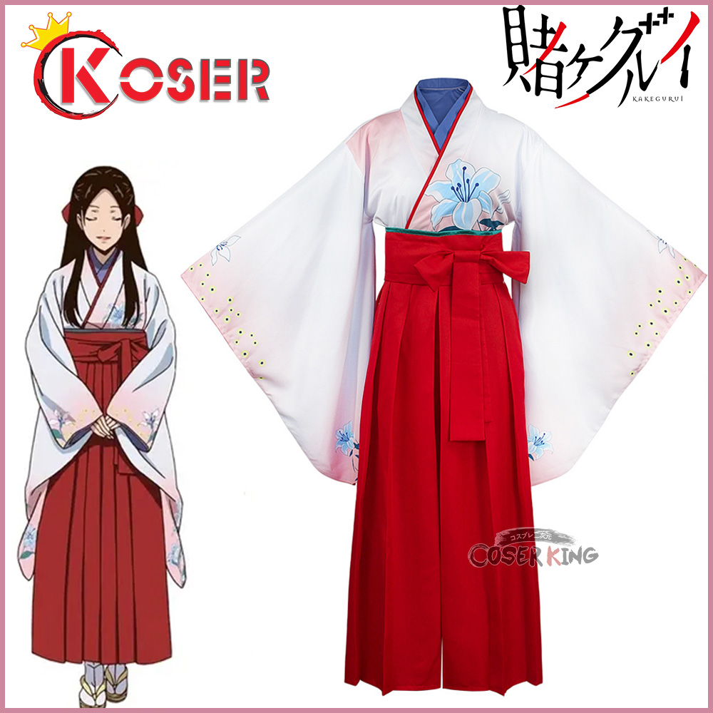[COSER KING Store] Anime Kakegurui Yumeko Jabami Yumemite Yumemi Meari Saotome Ryōta Suzui Cosplay Costumes Jk Japanese School Girls Uniform Full Set ชุดคอสเพลย์ สาวโรงเรียนญี่ปุ่นชุดเต็ม