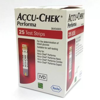 ขอเสนอ Accu-Chek Performa Test Strip แผ่นตรวจน้ำตาล 1 กล่อง (25 ชิ้น/กล่อง เสนอราคา Accu-Chek Performa Test Strip แผ่นตรวจน้ำตาล 1 กล่อง (25 ชิ้น/กล่อง