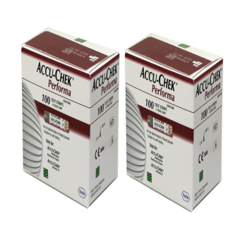 Accu-Chek Performa Test Strip แผ่นตรวจน้ำตาล 2 กล่อง (25 ชิ้น/กล่อง)