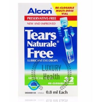 ALCON Tears Naturale Free น้ำตาเทียม ไม่มีสารกันเสีย 0.03 FL.OZ(32หลอด) 1กล่อง ALCON Tears Naturale Free น้ำตาเทียม ไม่มีสารกันเสีย 0.03 FL.OZ(32หลอด) 1กล่อง