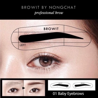 ขายด่วน Browit by nongchat โครงสติ๊กเกอร์เขียนคิ้ว โดยน้องฉัตร 01 baby eyebrows (12 คู่) ต้องการขาย Browit by nongchat โครงสติ๊กเกอร์เขียนคิ้ว โดยน้องฉัตร 01 baby eyebrows (12 คู่)