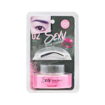 Cathy Doll Sexy Brow Stamp 3g. #02 Grey ดินสอเขียนคิ้ว Cathy Doll Sexy Brow Stamp 3g. #02 Grey ดินสอเขียนคิ้ว