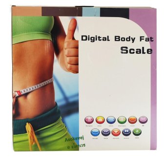 เครื่องวัดไขมัน อุปกรณ์ตรวจวัดไขมันใต้ชั้นผิวหนัง Digital LCD Body Fat