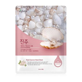 Esfolio Pearl Essence Mask Sheet เพื่อผิวหน้ากระจ่างใส Esfolio Pearl Essence Mask Sheet เพื่อผิวหน้ากระจ่างใส