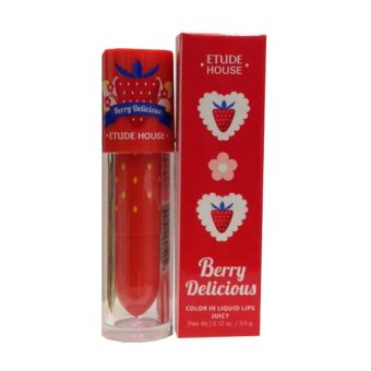 ETUDE HOUSE Berry Delicious Color in Liquid Lips ลิปลิควิดสีสันสดใส3.5g #OR207 ETUDE HOUSE Berry Delicious Color in Liquid Lips ลิปลิควิดสีสันสดใส3.5g #OR207