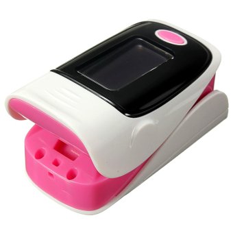 ขาย Finger Fingertip Blood Oxygen Meter SPO2 OLED Pulse Heart Rate Monitor Oximeter White㻪�