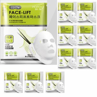 HOREC VFACE แผ่นมาสก์หน้า แบบยกกระชับหน้า ช่วยให้หน้าเรียวคล้ายรูปตัววี รุ่น FACE-LIFT ขนาด 40 กรัม - แพค 10 ชิ้น HOREC VFACE แผ่นมาสก์หน้า แบบยกกระชับหน้า ช่วยให้หน้าเรียวคล้ายรูปตัววี รุ่น FACE-LIFT ขนาด 40 กรัม - แพค 10 ชิ้น