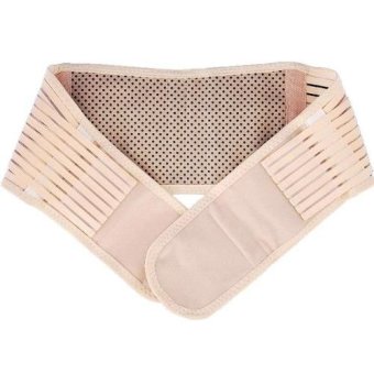 ideecraft เข็มขัดรัดกระชับเอวด้านหลัง ป้องกันเอว หลัง ช่วยผ่อนคลาย ปวดเมื่อย Lumbar waist support (สี ครีม) (M) ideecraft เข็มขัดรัดกระชับเอวด้านหลัง ป้องกันเอว หลัง ช่วยผ่อนคลาย ปวดเมื่อย Lumbar waist support (สี ครีม) (M)