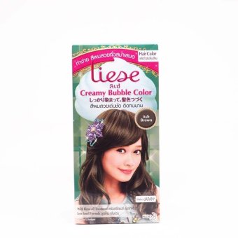 LIESE Creamy Bubble Color Ash Brown โฟมเปลี่ยนสีผม -สีน้ำตาลสโมคกี้ LIESE Creamy Bubble Color Ash Brown โฟมเปลี่ยนสีผม -สีน้ำตาลสโมคกี้