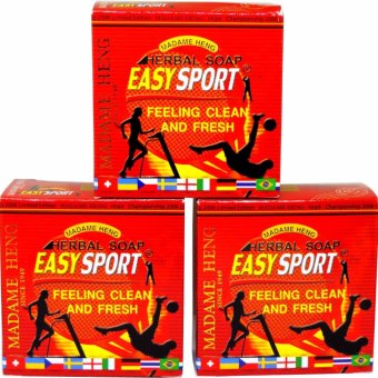 MADAME HENG สบู่อีซี่สปอร์ต มาดามเฮง Easy Sport สูตรต้นตำรับ ระงับกลิ่นกายได้ตลอดวัน MADAME HENG สบู่อีซี่สปอร์ต มาดามเฮง Easy Sport สูตรต้นตำรับ ระงับกลิ่นกายได้ตลอดวัน