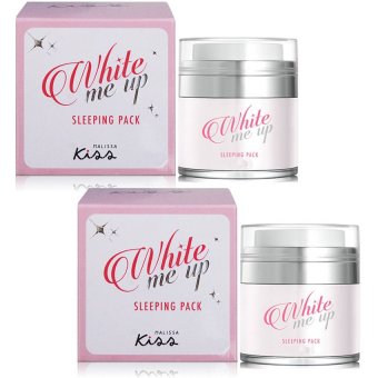 Malissa Kiss white me up sleeping pack มาลิสาคิส สลีปปิ้ง มาร์ค 15g x 2 กระปุก Malissa Kiss white me up sleeping pack มาลิสาคิส สลีปปิ้ง มาร์ค 15g x 2 กระปุก