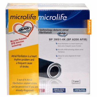 ขาย Microlife เครื่องวัดความดันไมโครไลฟ์ รุ่น BP 3MS1-4K (AFIB)