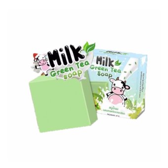 ขายด่วน Milk Green Tea Soap สบู่น้ำนม ผสมสารสกัดจากชาเขียว 65g (2 ก้อน) ต้องการขาย Milk Green Tea Soap สบู่น้ำนม ผสมสารสกัดจากชาเขียว 65g (2 ก้อน)