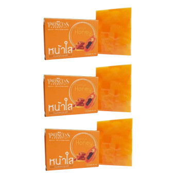 ต้องการขายด่วน New Princess Cosmetic สบู่หน้าใส Papaya – honey soap ขนาด 60 กรัม x 3 ประกาศขาย New Princess Cosmetic สบู่หน้าใส Papaya – honey soap ขนาด 60 กรัม x 3