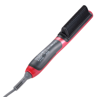ประเทศไทย Newest Portable Ceramic Steam Curler/Straightener Hair Flat Straightening Iron EU plug