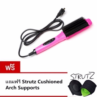 ราคา Nova หวีแปรงไฟฟ้า ยืดตรง ม้วนโรล ทำวอลลุ่ม รุ่น 8810 แถมฟรี Strutz Cushioned Arch Supports แผ่นรองฝ่าเท้าเพื่อสุขภาพ ลดอาการบาดเจ็บ ลดความปวดเมื่อย